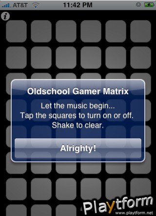 Old School Gaming Matrix (iPhone/iPod)