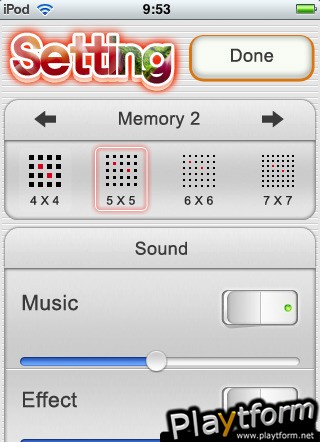 AAA Memory Game (iPhone/iPod)
