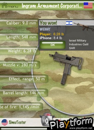 Super Trumps Guns (iPhone/iPod)