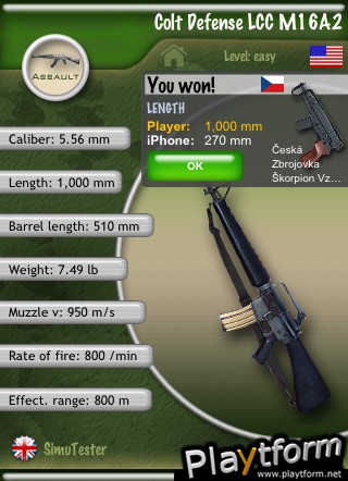 Super Trumps Guns (iPhone/iPod)