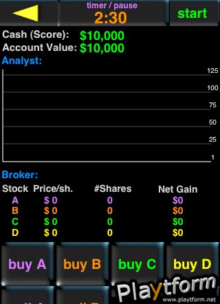 Tap Tap Trader (iPhone/iPod)