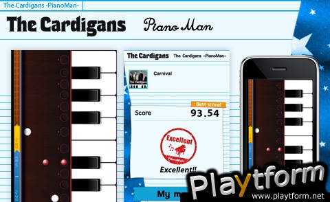 PianoMan The Cardigans (iPhone/iPod)
