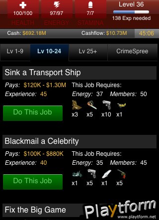 Mark of Mafia! (iPhone/iPod)