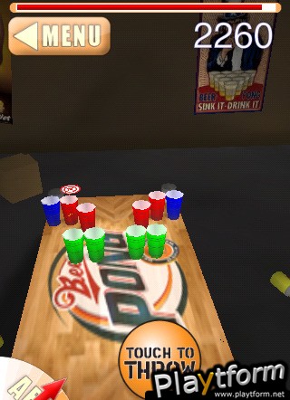 Beer Pong Challenge (iPhone/iPod)