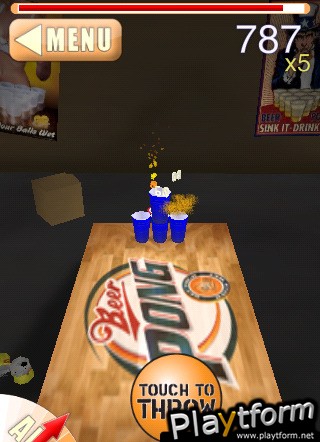 Beer Pong Challenge (iPhone/iPod)