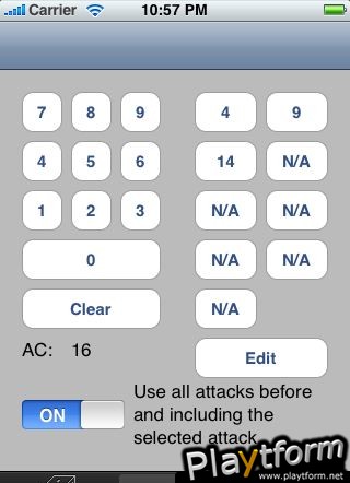 Roleplaying Assistant (iPhone/iPod)