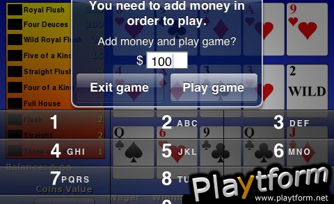 Ultimate Video Poker (iPhone/iPod)
