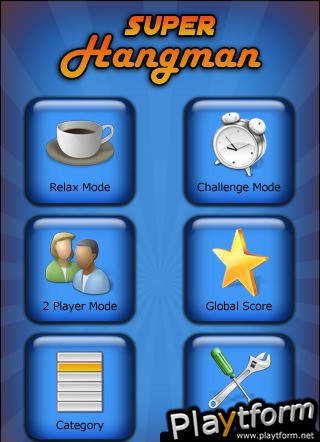Super Hangman Pro + Global High Scores (iPhone/iPod)