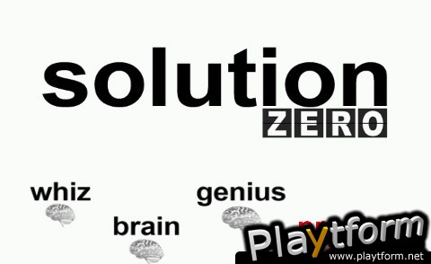 Solution Zero (iPhone/iPod)