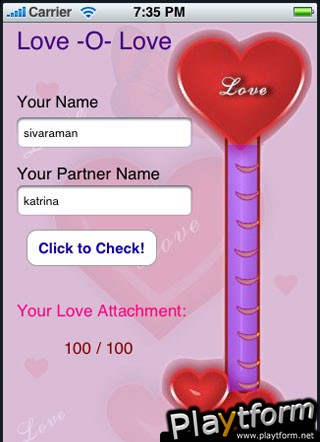 Love -O- Love (iPhone/iPod)