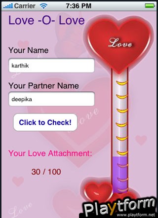 Love -O- Love (iPhone/iPod)