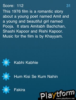BollyTrivia (iPhone/iPod)