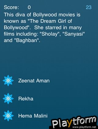 BollyTrivia (iPhone/iPod)