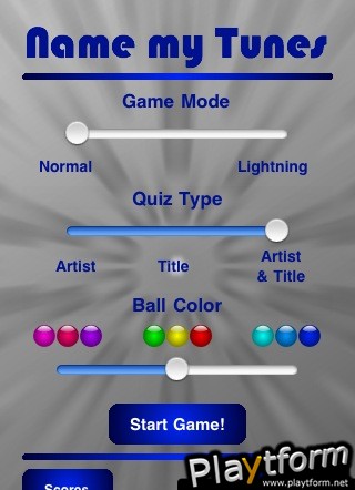 Name My Tunes (iPhone/iPod)