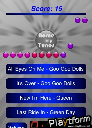 Name My Tunes (iPhone/iPod)