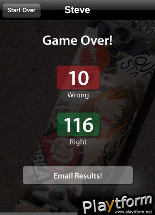 Skate Trivia (iPhone/iPod)