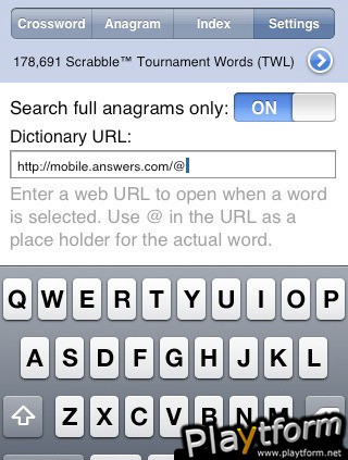 WordMaster-Crossword, Anagram Solver & Word Finder (iPhone/iPod)