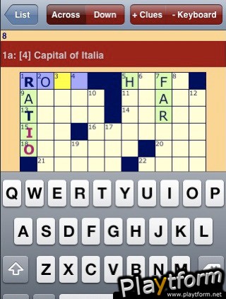 EZ-30! Crosswords 01 (iPhone/iPod)