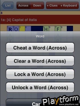 EZ-30! Crosswords 01 (iPhone/iPod)