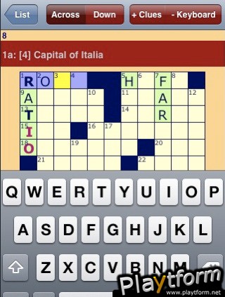 EZ-30! Crosswords 01 (iPhone/iPod)