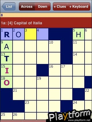 EZ-30! Crosswords 01 (iPhone/iPod)