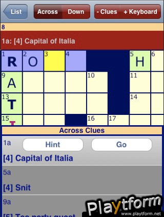 EZ-30! Crosswords 01 (iPhone/iPod)