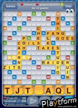 Words With Friends (iPhone/iPod)