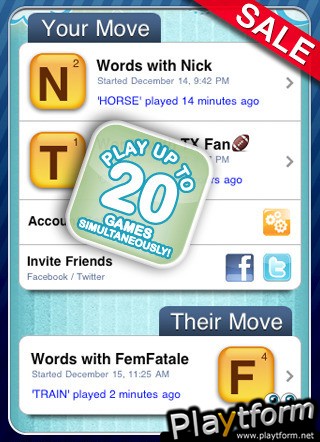 Words With Friends (iPhone/iPod)