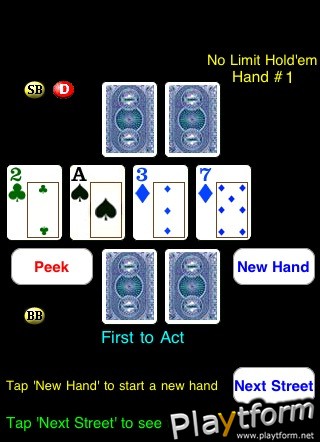 Headsup Poker 3G Free (iPhone/iPod)