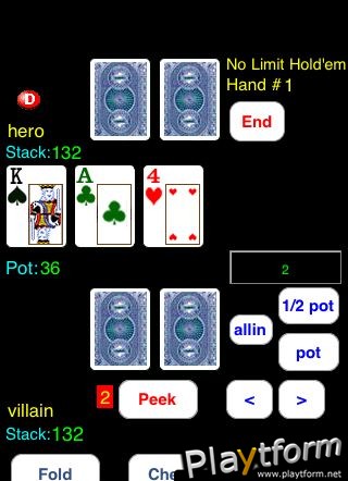 Headsup Poker 3G Free (iPhone/iPod)