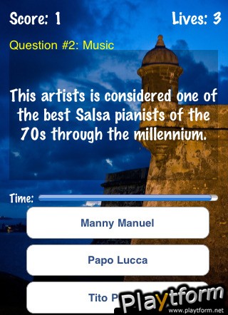 Puerto Rico Trivia (iPhone/iPod)