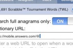 WordMaster-Crossword, Anagram Solver & Word Finder (iPhone/iPod)
