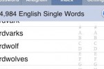 WordMaster-Crossword, Anagram Solver & Word Finder (iPhone/iPod)