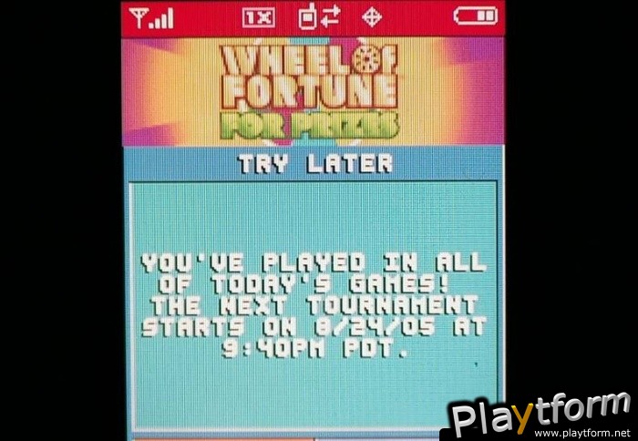 Wheel of Fortune for Prizes (Mobile)