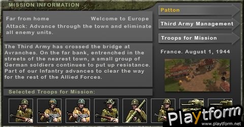 Legends of War: Patton's Campaign (PSP)