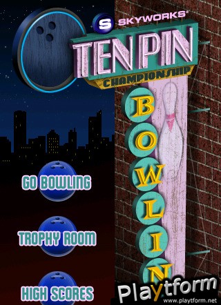 Ten Pin Championship Bowling (iPhone/iPod)