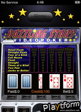 VideoPoker Deluxe (iPhone/iPod)