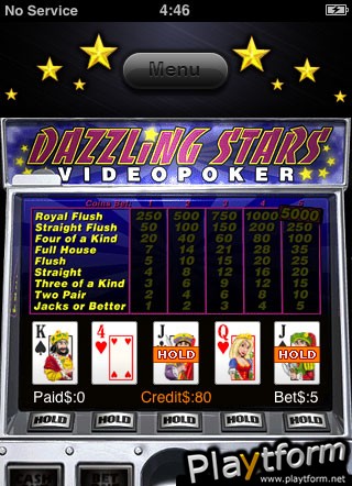 VideoPoker Deluxe (iPhone/iPod)