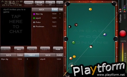 Arcade Pool Online (iPhone/iPod)