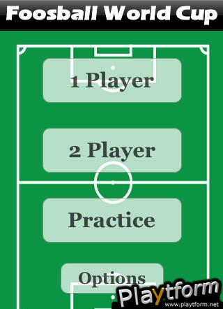 Foosball World Cup (iPhone/iPod)