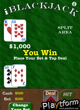 iBlackJack (iPhone/iPod)