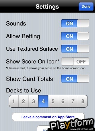 iBlackJack (iPhone/iPod)