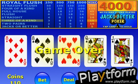 Jacks or Better Poker (iPhone/iPod)