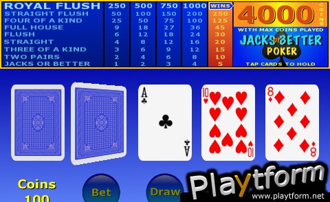 Jacks or Better Poker (iPhone/iPod)