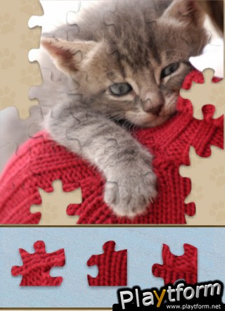 Kitten Jigsaw Puzzle (iPhone/iPod)