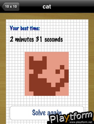 PicGrid - picross puzzle (iPhone/iPod)