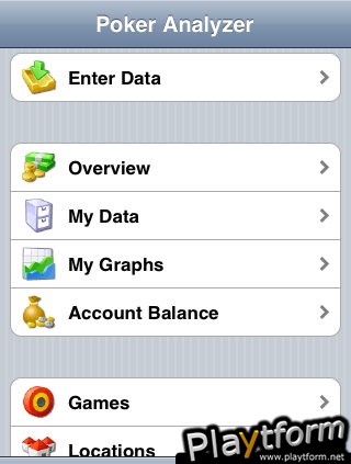 Poker Tracker (iPhone/iPod)