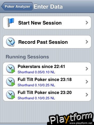 Poker Tracker (iPhone/iPod)