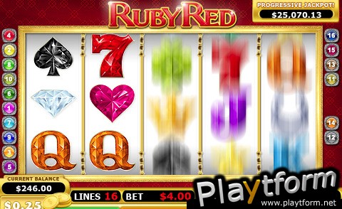 Ruby Red Slots (iPhone/iPod)