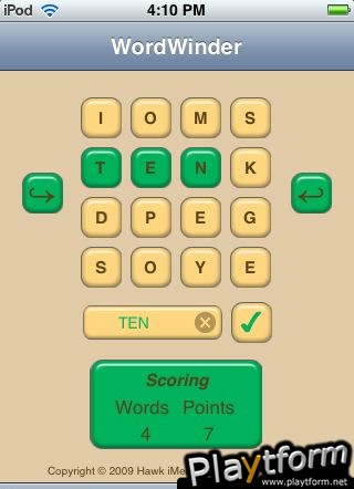 WordWinder (iPhone/iPod)
